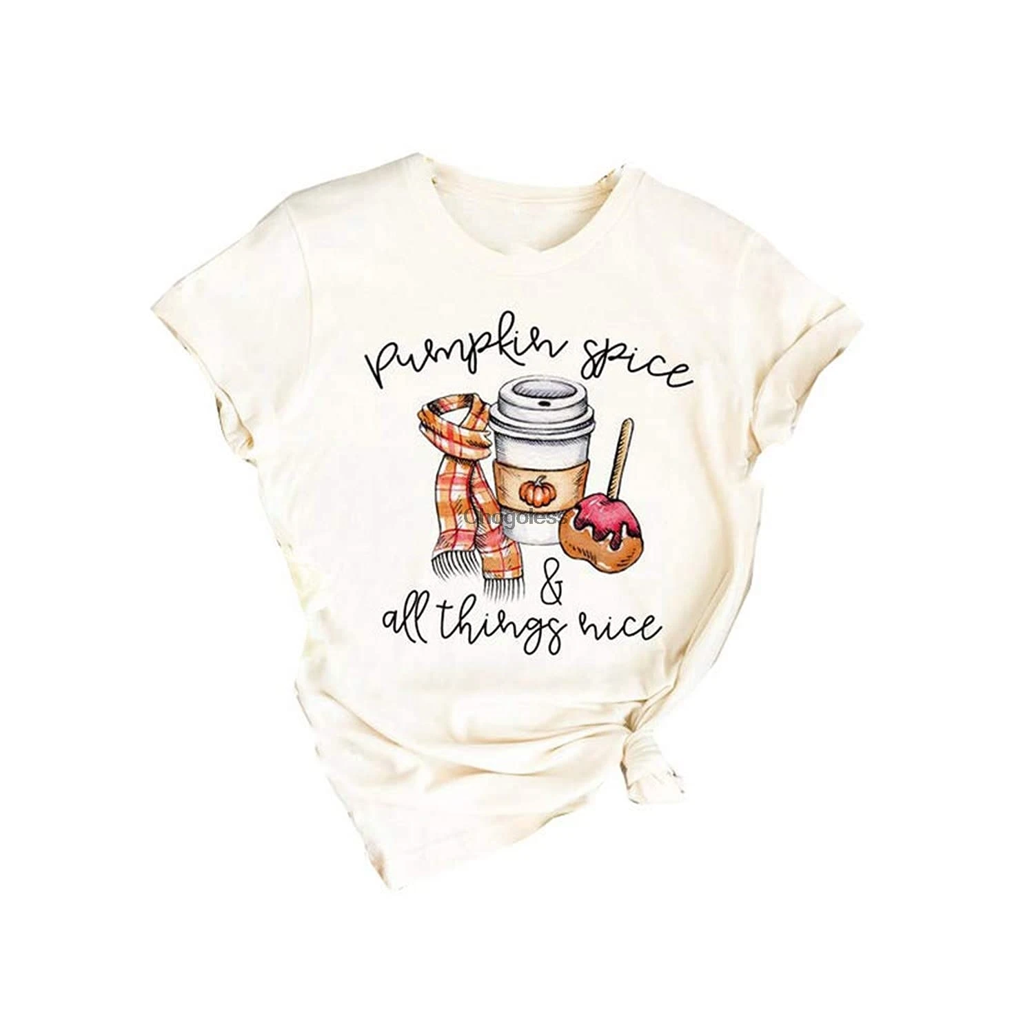 Тыквенный Тыква специи и все хорошо рубашка с рисунком тыквы осени Для женщин