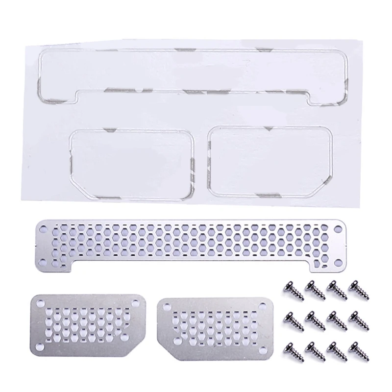 

Front Grille Simulated Decor DIY Parts for MN86 G500 1/12 RC Crawler Car