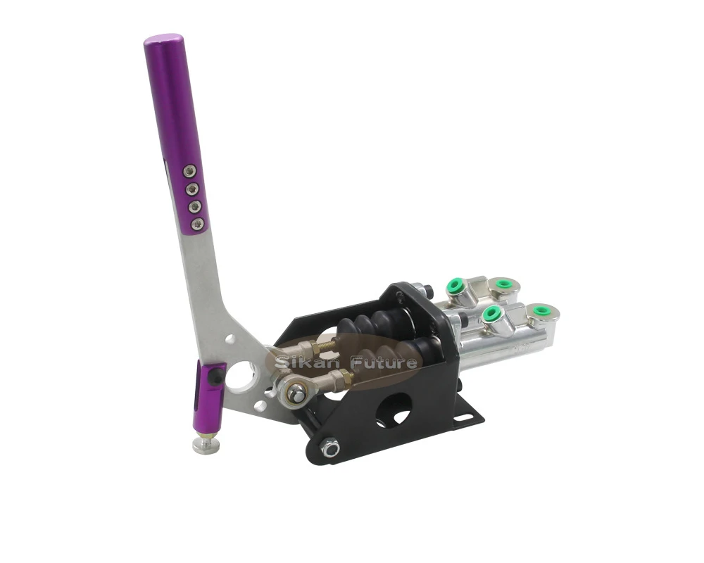Universal Car Racing Hydraulic Drift Handbrake Vertical Horizantal Drift Lever Drift E-Brake Double Cylinder Hand Brake