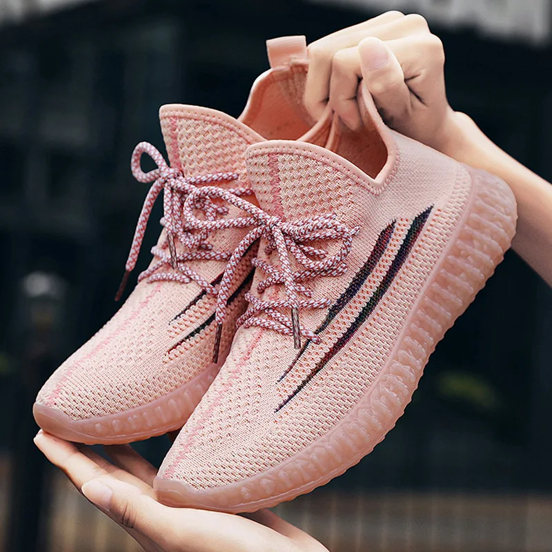 

Shoes Women 2021 Spring New Flying Woven Women's Shoes Fashion Soft Bottom Coconut Shoes Women Trend Sports Shoes Women