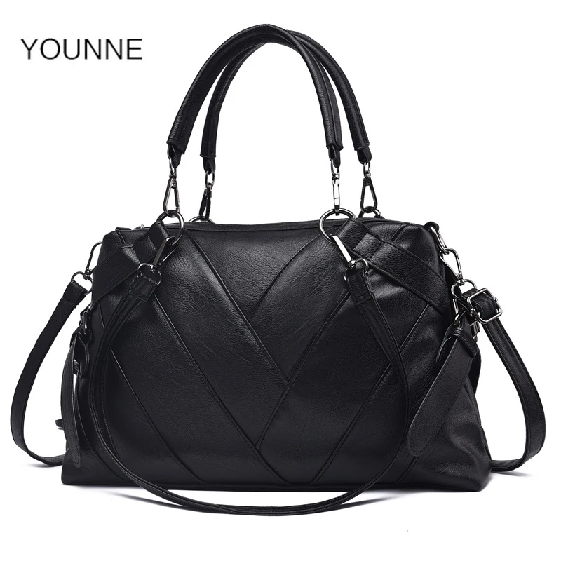 

YOUNNE, Высококачественная женская сумка из искусственной кожи, вместительная сумка-тоут, ранец для женщин, сумка через плечо