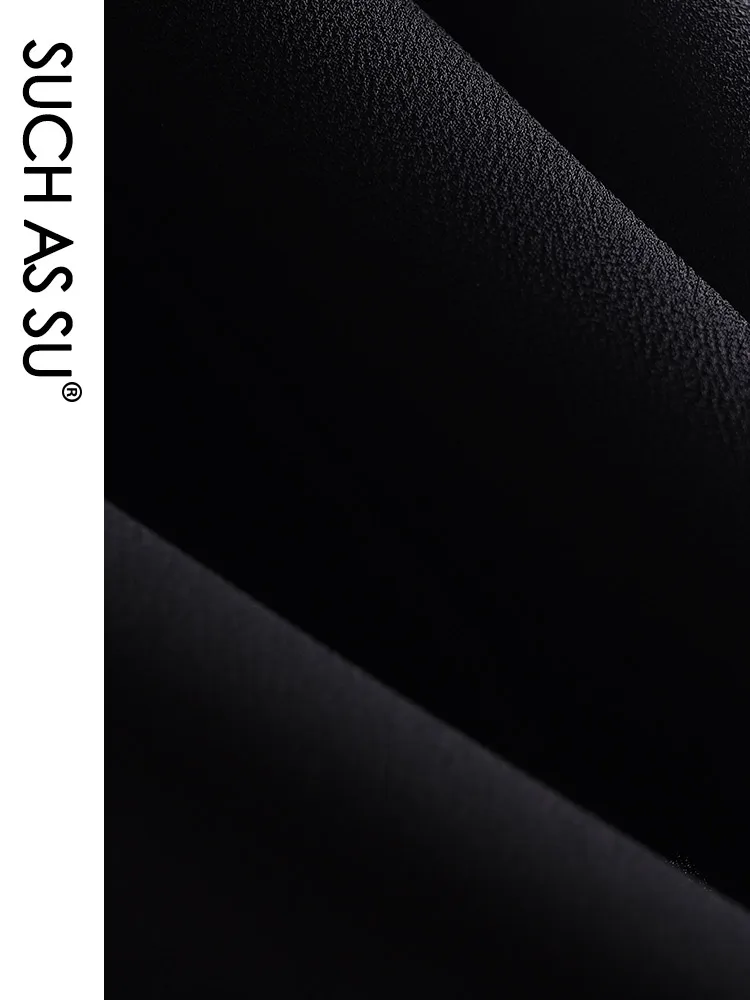 

SUCH AS SU New Fashion 2021 Women's Pleated Chiffon Lace Skirts Sexy Big Hem S M L XL XXL XXXL Plus Size Female Black Skirt