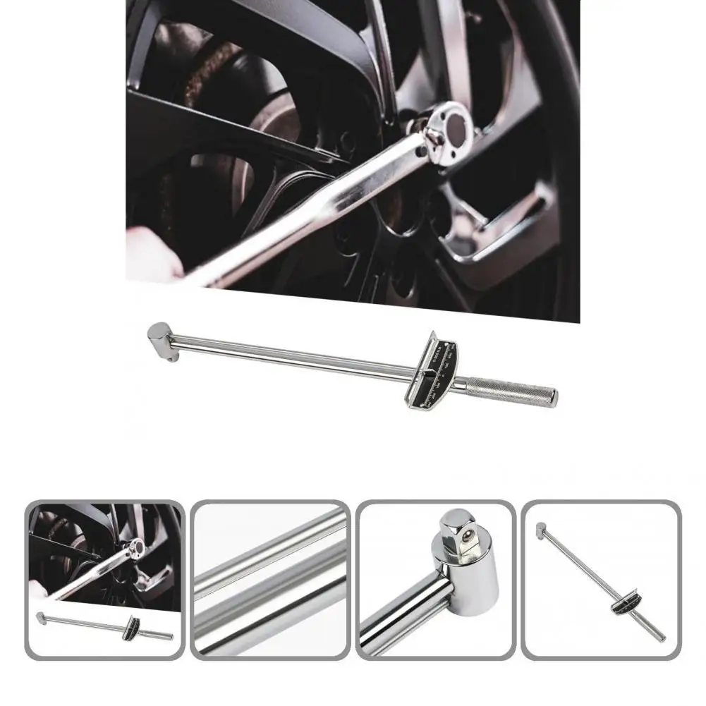 

Straight Durable Professional Pointer Torque Wrench Ball Spring Design Torque Spanner Flat Surface for DIY