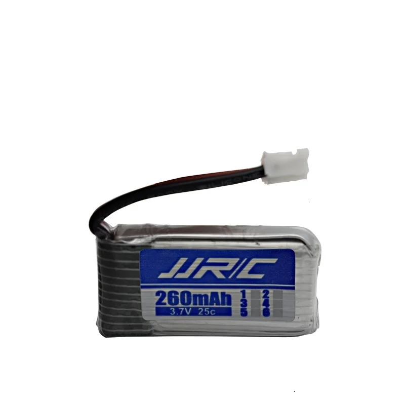 Оригинальный аккумулятор JJRC H36 3 7 в 260 мАч 25c для E010 E011 E012 E013 F36 комплекты зарядных