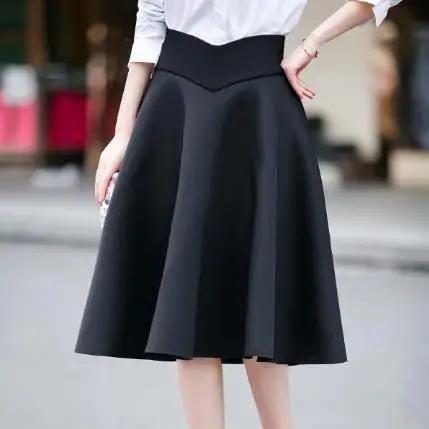 Новинка женские юбки Осень-зима 2020 облегающие плиссированные средней длины