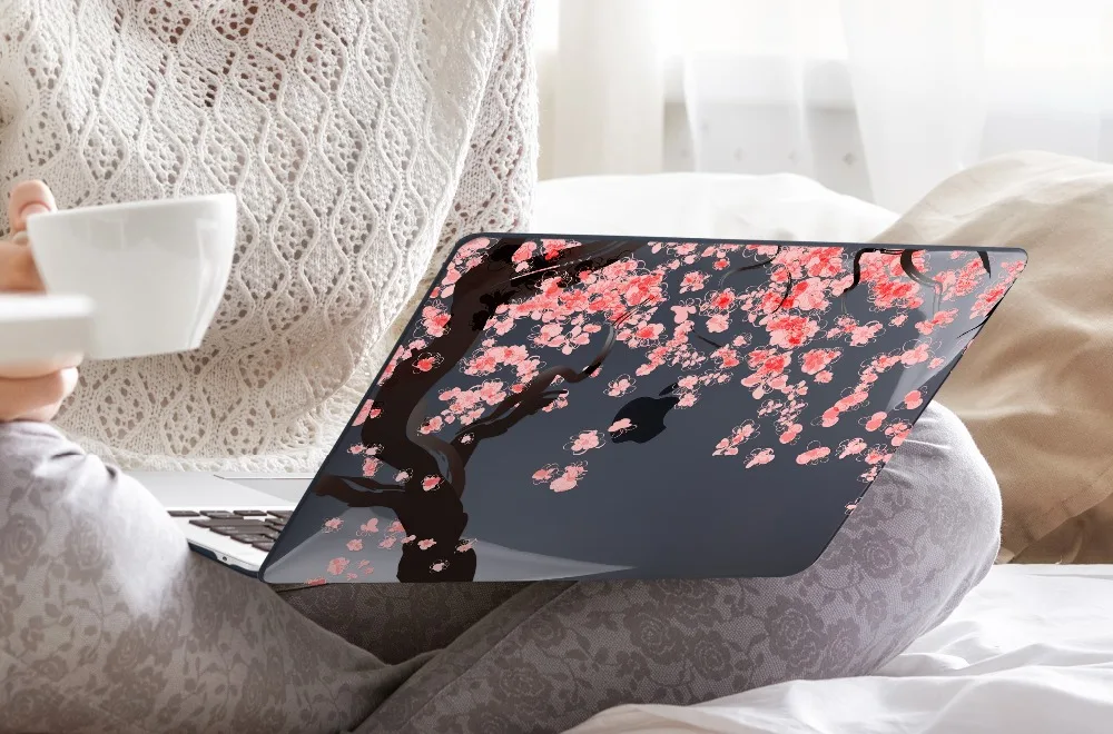 Жесткий чехол с цветочным рисунком и кристаллами для MacBook Air 11 12/air 13 A1932 retina 13 pro 13,3 15 16 touch bar A2141 чехол с цветами для ноутбука