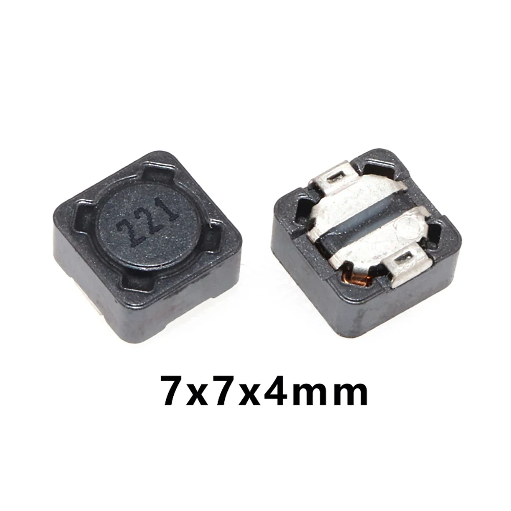 10 шт. интегрированный индуктор питания CD74 CDRH74R SMD эритроиндуктор 1 мкГн 5 2 3 4 7 6 8