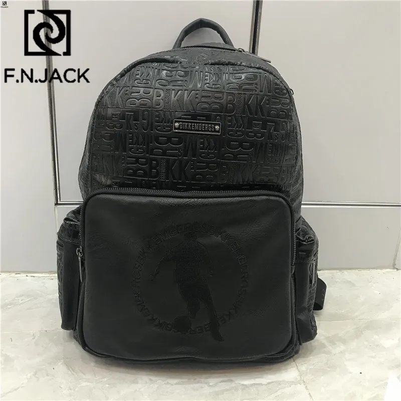 Новые сумки F.N.JACK мужские спортивные рюкзаки большой емкости для улицы модный