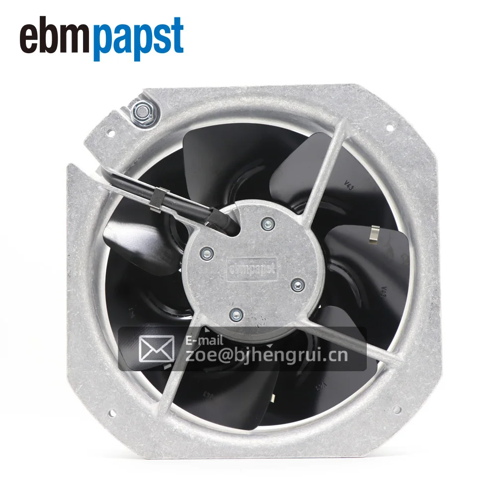 

Ebm-papst W2E200-HH38-01 AC Fan Axial Ball Bearing 230V 607CFM 61dB 225 X 225 X 80mm Cooling Fans For Cabinet and Inverter