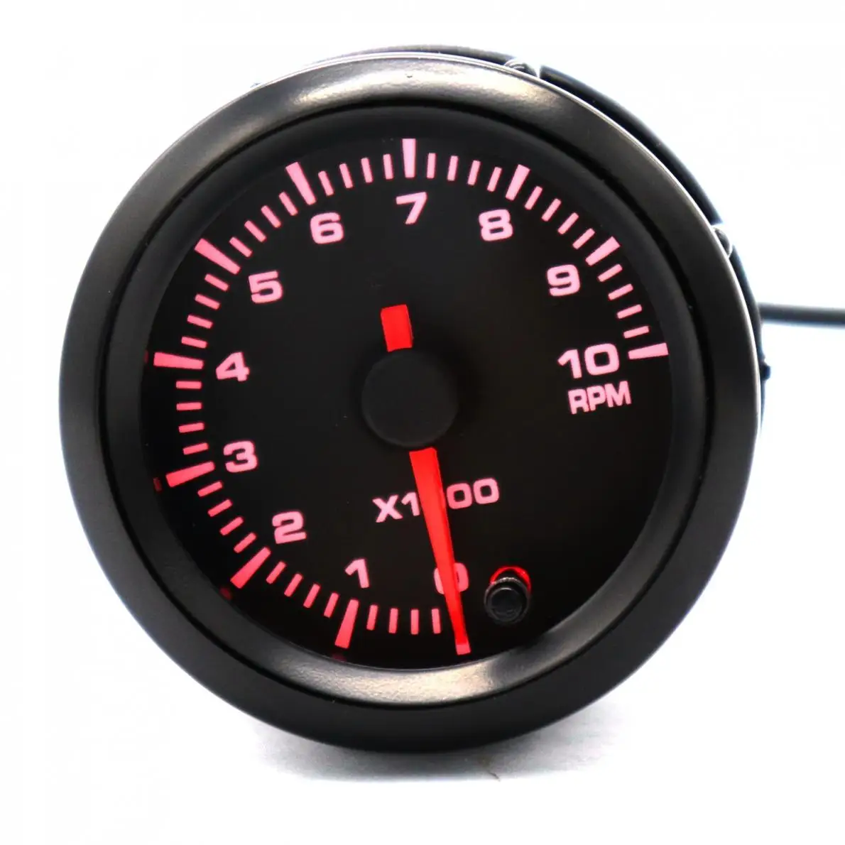 УФ-фильтр 52 мм с 2 дюйма 10000 RPM Универсальный электрический автомобиль тахометр метр тахометр с 7 цветов Подсветка для автомобиля 12V