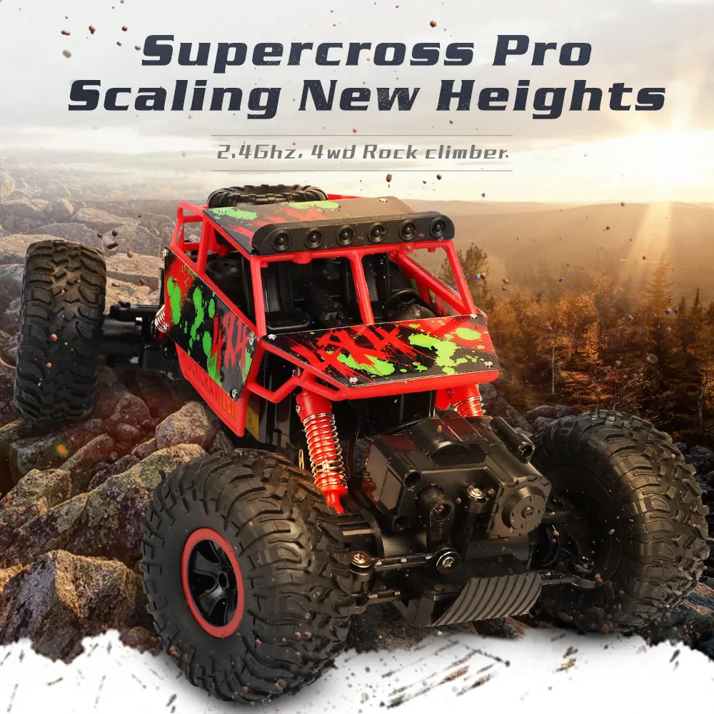 Радиоуправляемая машинка X Power 2 4G четырехколесный руль для езды по бездорожью