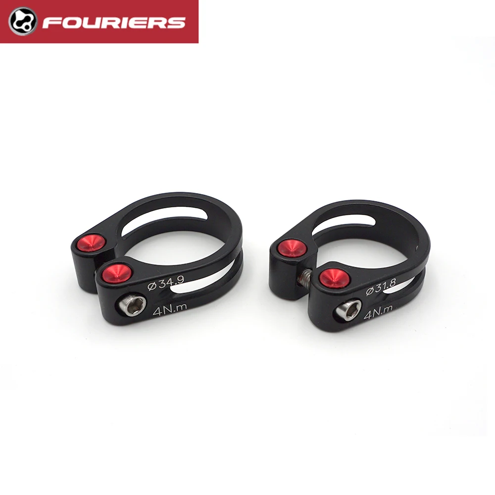 

Fouriers Alloy Ultralight Bicycle Seatposts Clamps Mountain Bike Seatposts Clamps 31.8mm / 34.9mm Bike Parts