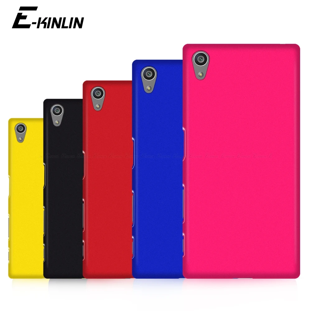 Матовый жесткий пластиковый чехол для телефона Sony Xperia L4 L3 L2 L1 Z5 Z4 Z3 X Compact Performance M4 M5