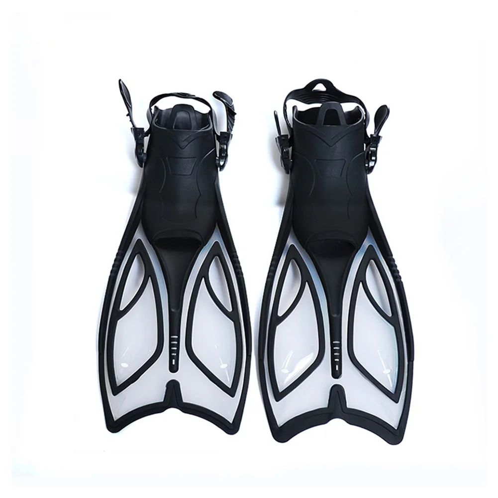 

Swim Fins Flexible Drag Reduction Diving Swimming Fins Flippers Adjustable Equipment Swimming Equipment Portable Diving Flippers