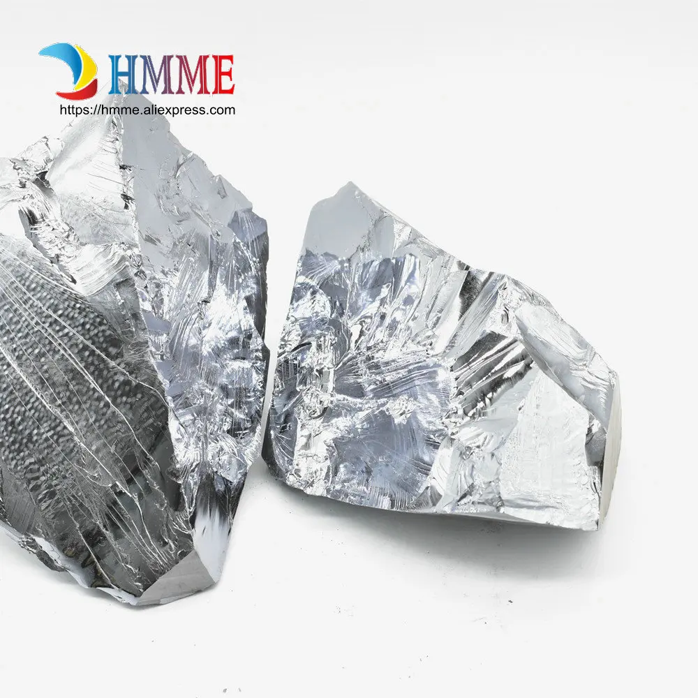 Монокристаллический кремниевый слиток 6N для коллекции элементов 99.9999% чистый Si DIY