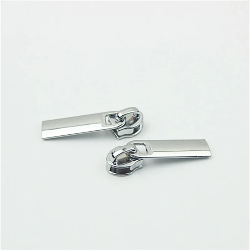 100Pcs Detachable #5 Metal Zipper Pullers for Zipper Sliders Head Repair Kits Nylon Zipper Pull Tab DIY Sewing Bags Accessories