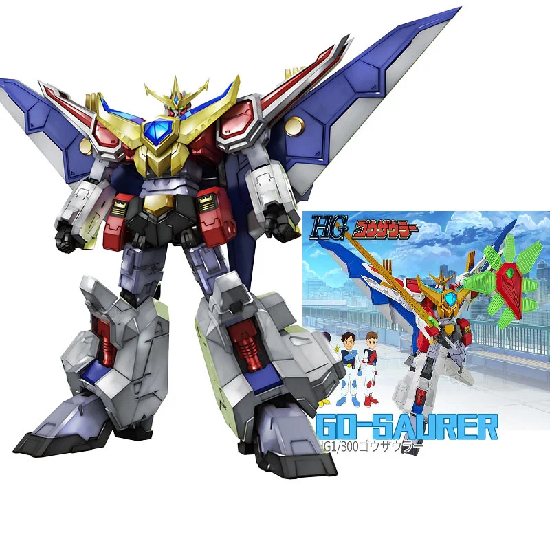 

Оригинальный мобильный костюм Bandai HG 1/300, Модель для сборки, коллекционная экшн-фигурка, игрушка