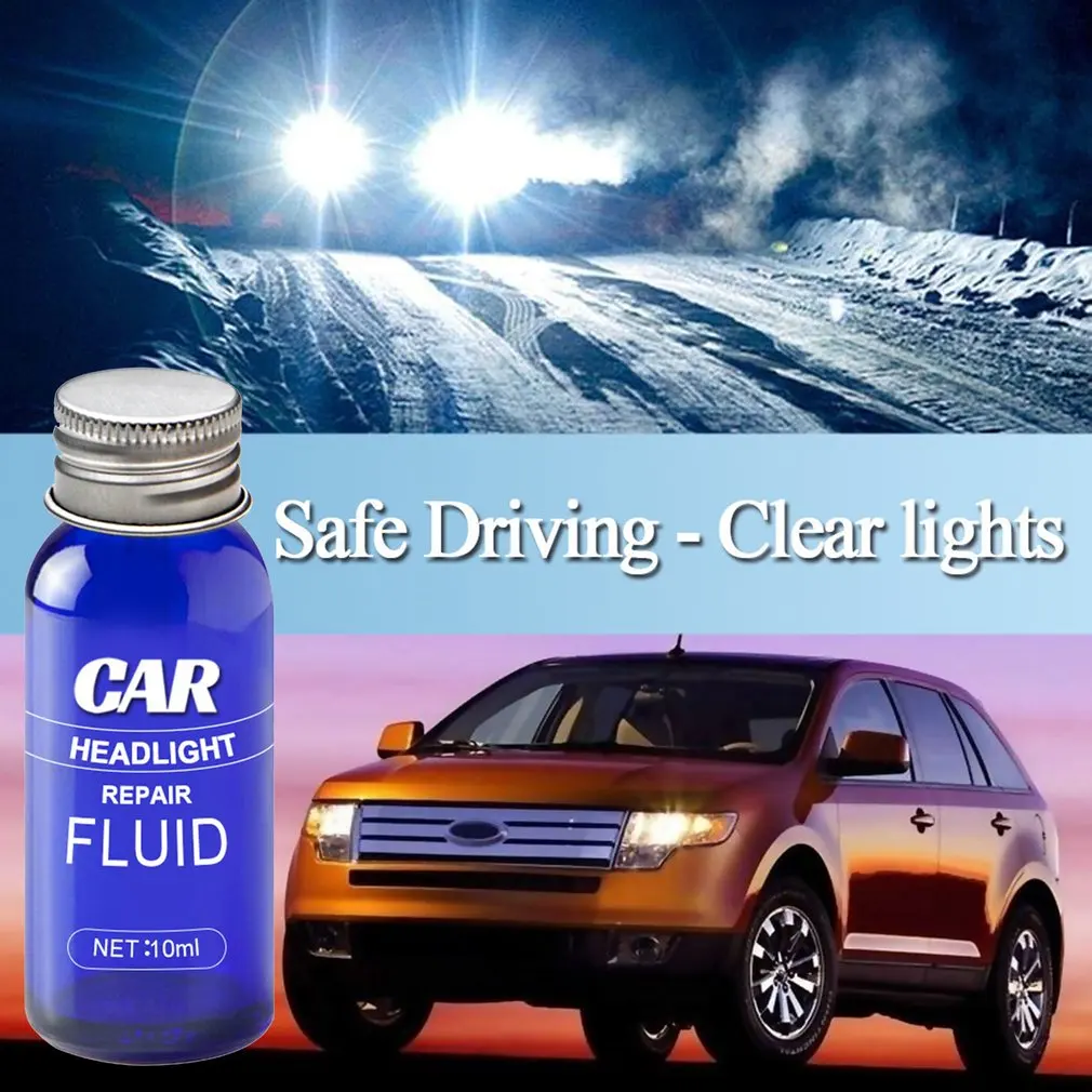

Car Light Refurbishment Repair Agent Kit Headlight Lens Restoration System Car Anti-scratch Liquid Car Lens Cleaner Kits