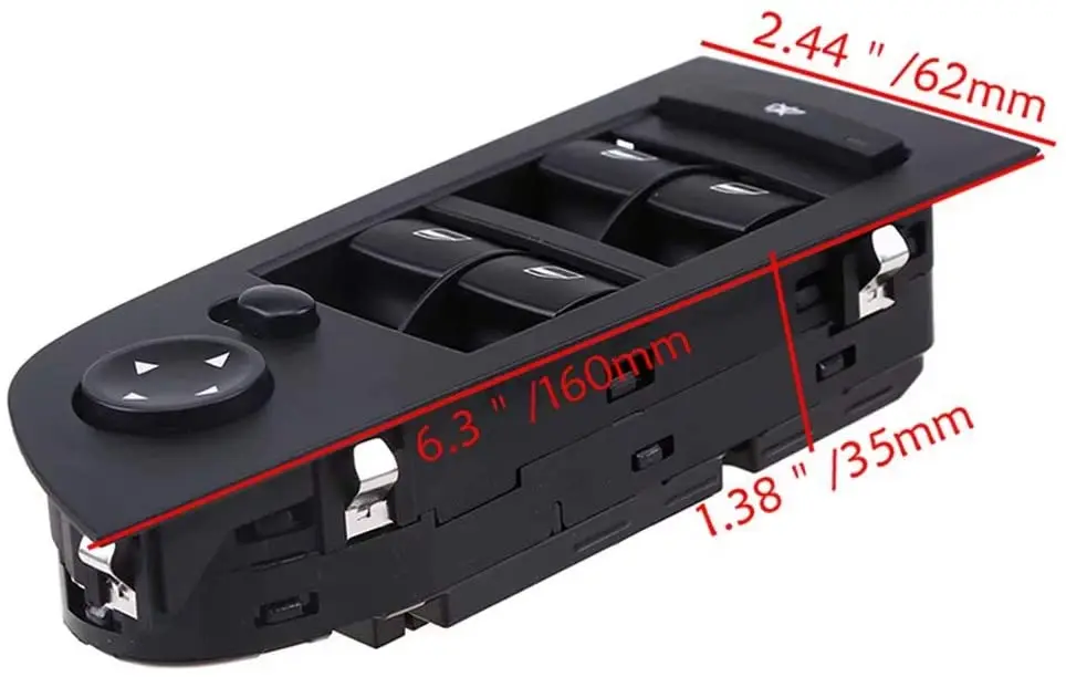 Автомобильные аксессуары кнопка переключателя электростеклоподъемника для BMW 3