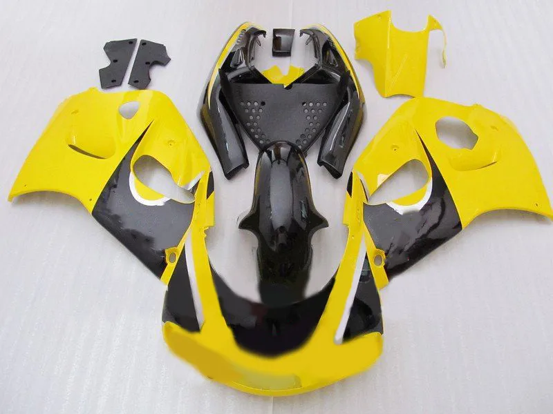 Комплект обтекателей для GSXR600 750 96 97 98 99 00 GSXR 600 GSXR750 1996 1999 2000 ABS желто черные