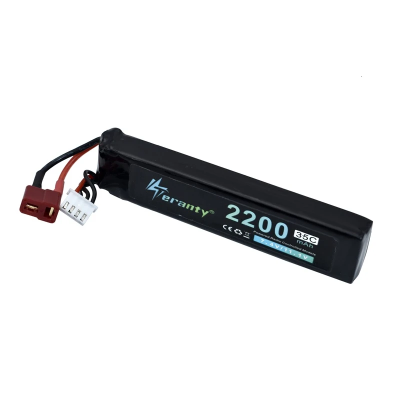 Водяные Пистолеты 2200 мАч 35C 1 шт. 11 В аккумулятор Lipo 3S для AKKU Mini страйкбола BB Air