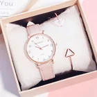 Женские часы с ремешком, арабские Цифровые кварцевые часы, простые темпераментные женские часы, ультратонкие женские часы, повседневные часы в стиле ретро