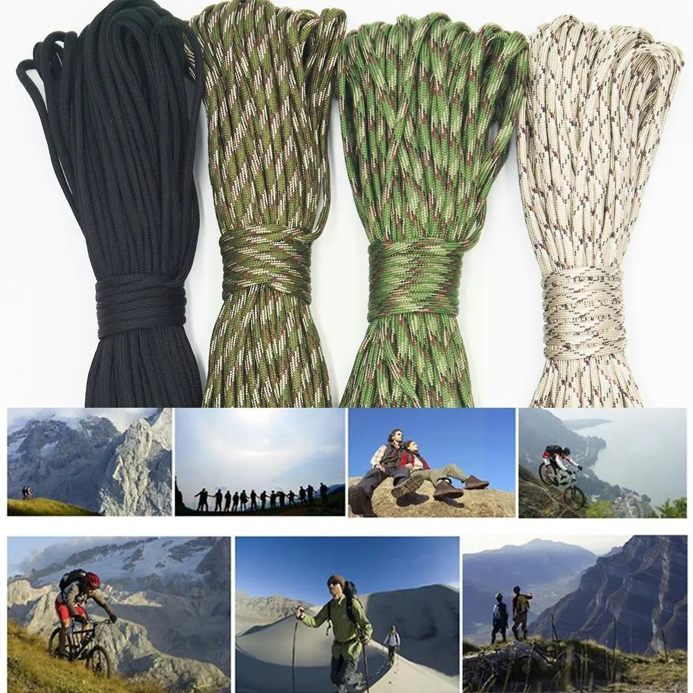 

Camping Tent Rope Umbrella Rope Climbing Rope Survival Gauge Core Adventure Military Rope Seven Umbrella Camping Outdoor Ro G3c0