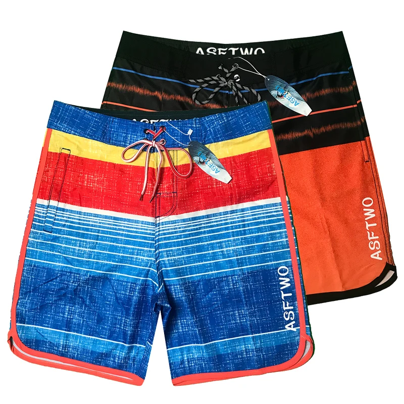 Мужские пляжные шорты для плавания плавки водные Лоскутная Одежда спортзала