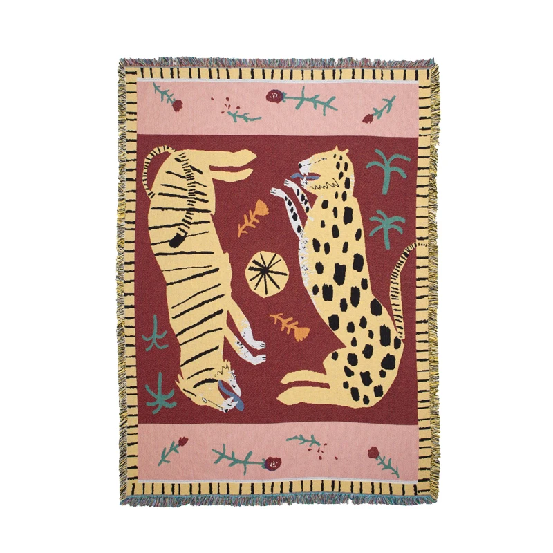 

Nordic sofa blanket cover blanket decoration student dormitory shawl leisure blanket simple net red photo background cloth large