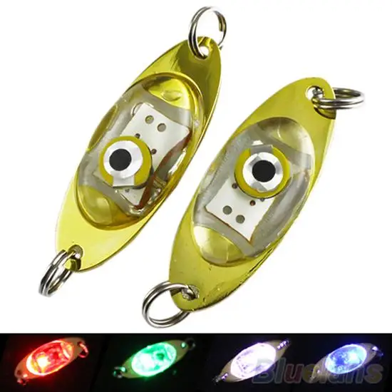 

1Pcs LED Deep Drop Underwater Eye Fish Attractor Lure Light Flashing Lamp For Fishing LED Fish Lure Lamp