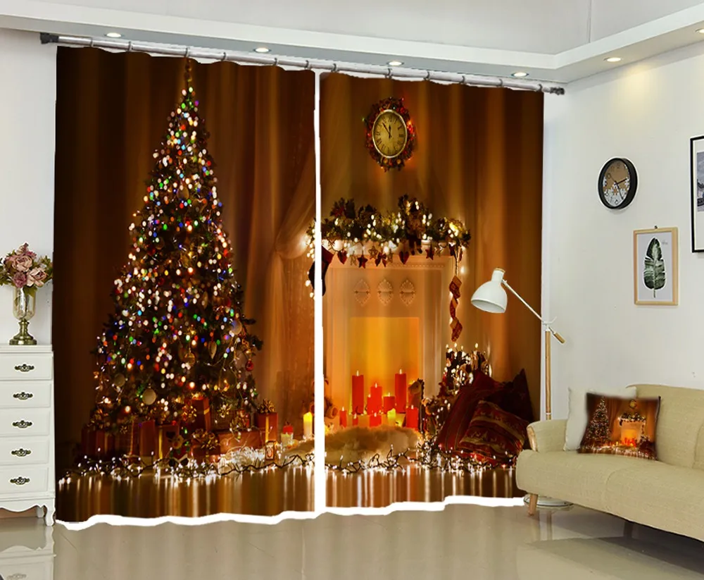 Индивидуальные 3D затемненные шторы на карту пользовательский размер магазин