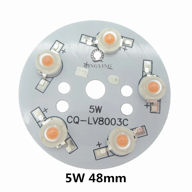 

Светодиоды QINGYING BALL 1W круглые алюминиевые радиаторы 10 шт.