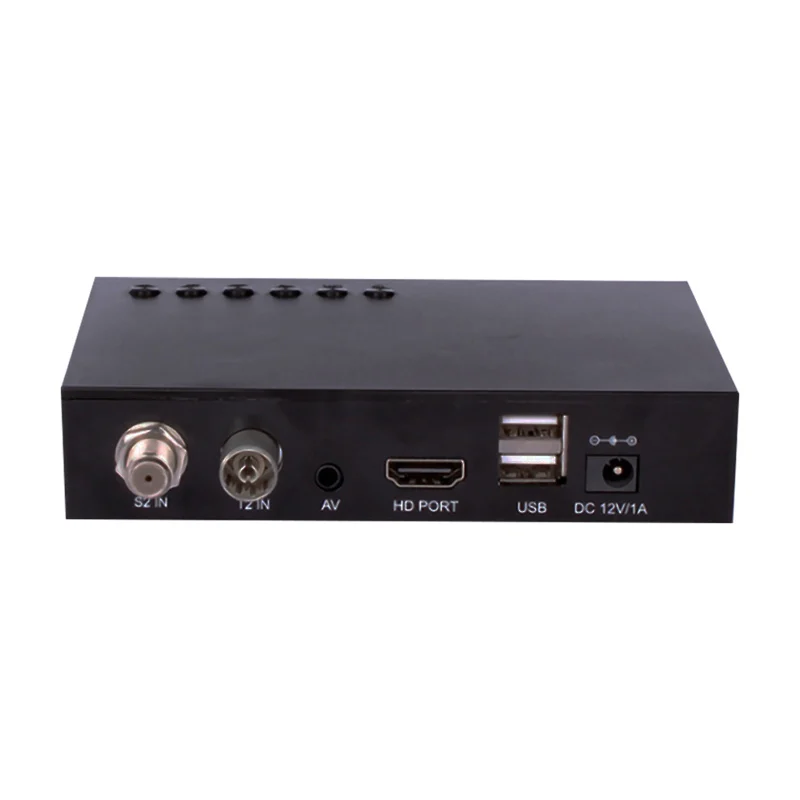 H.265 HEVC 10-битный HD цифровой DVB T2 S2 комбинированный ТВ-бокс спутниковый ресивер