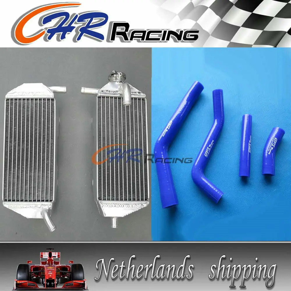 

For New L&R Yamaha YZF450 YZ450F 2010 2011 2012 2013 Aluminum Motorcycle Radiator and Hose