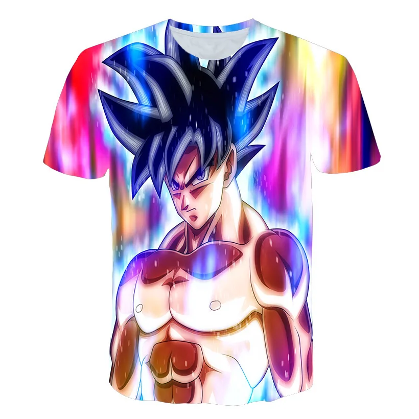 

Футболка Goku Vegeta, футболки Dragon-Ball Z, детская одежда для мальчиков, костюм японского аниме, детская одежда, топы Gohan Beerus, футболки