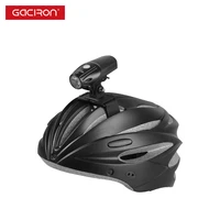 gaciron cycle usb rechargeable front light bicycle helmet light bike led handlebar lamps waterproof cycling safety warning flash