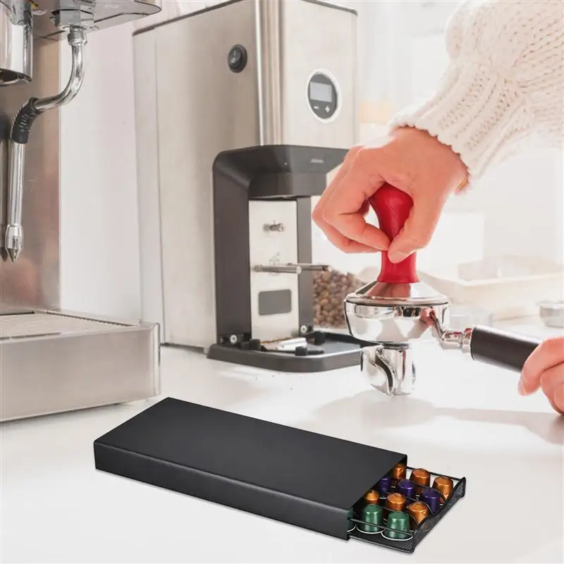 

Drawer Type Coffee Capsule Storage Rack Practical Coffee Pod Storage Holder