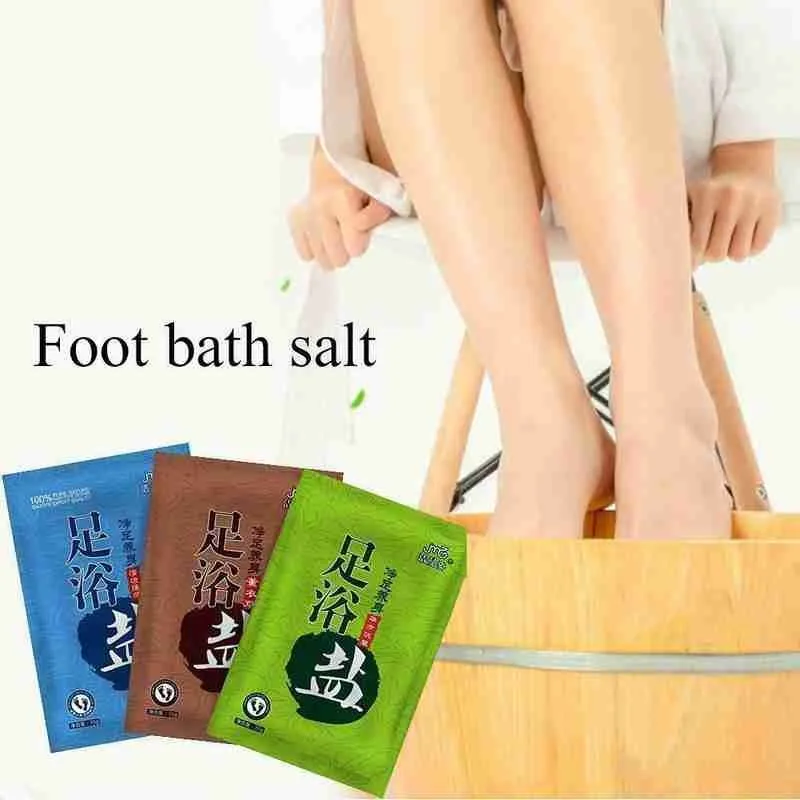 

35g Foot Bath Salt Clean Feet Deeply Nourish Anti-swelling Foot Spa Ginger Foot Soak Treatment