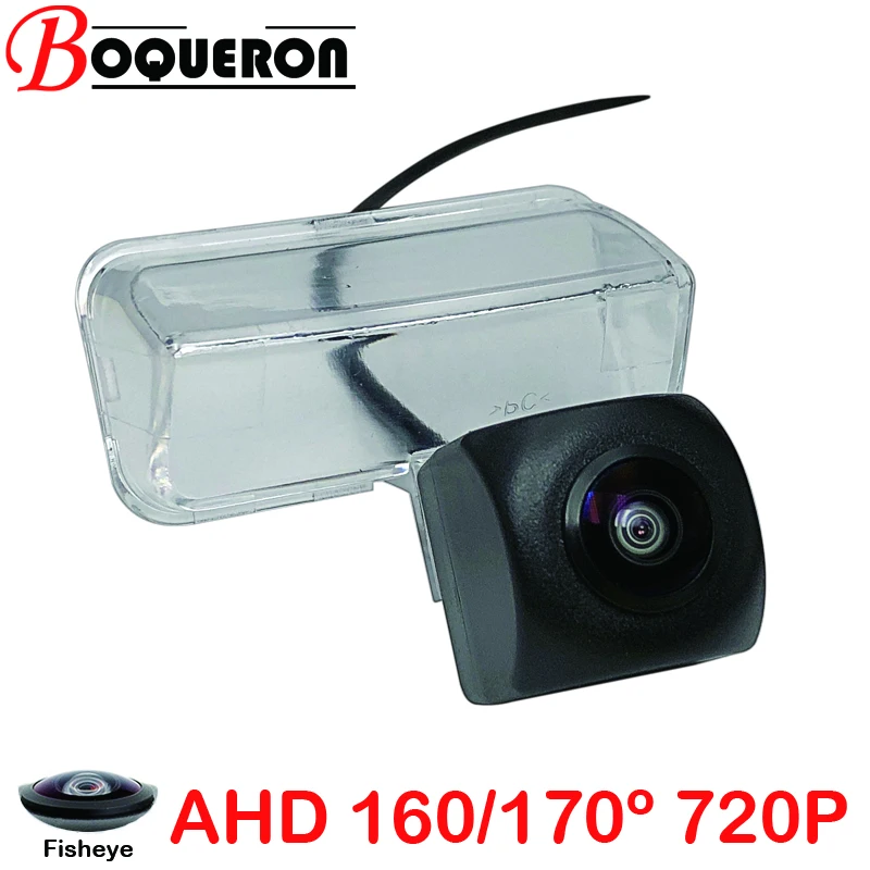 Fisheye 170 Degree 1280x720P HD AHD Car Vehicle Rear View Reverse Camera For Peugeot 206  207 307 Sedan Break 308 407 SW 5008