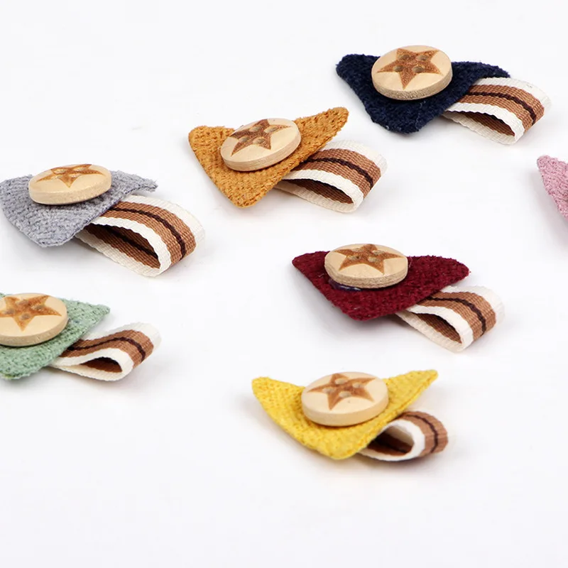 10 шт. грибные деревянные пуговицы для детей 4 отверстия DIY декоративные шитья