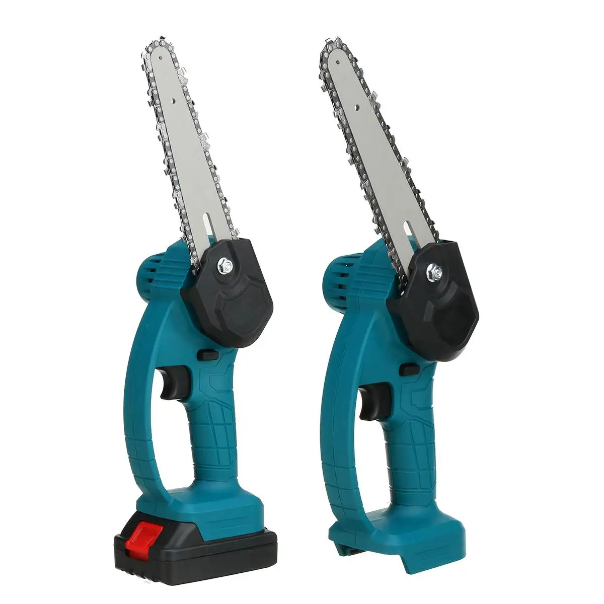 6 Inch 98Vf 1200W Electric Chain Saw With Battery Pruning ChainSaw Cordless Garden Logging Woodworking Cutter Power Tools | Инструменты
