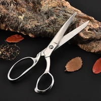 professional senior stainless steel tailor scissors sewing scissors leather fabric cutter shears tools supplies scissor fabric