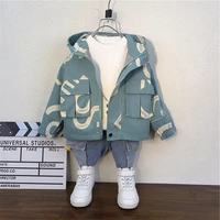 new spring autumn coat outerwear top children clothes kids costume teenage formal home outdoor boy clothing high quality