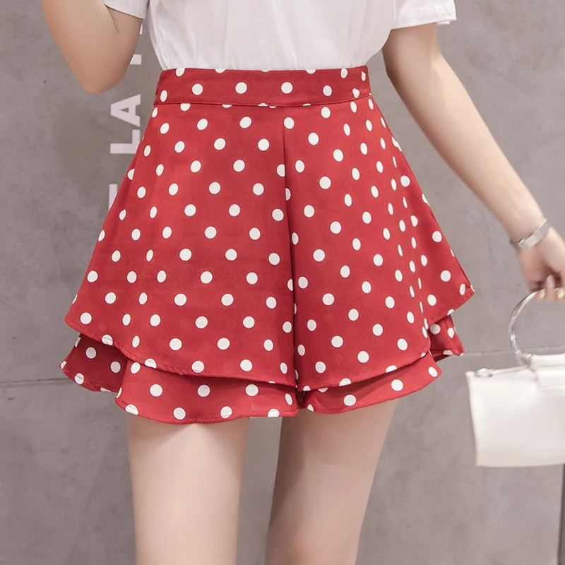 Женские офисные сексуальные шорты винтажные шифоновые розовые в стиле бохо с