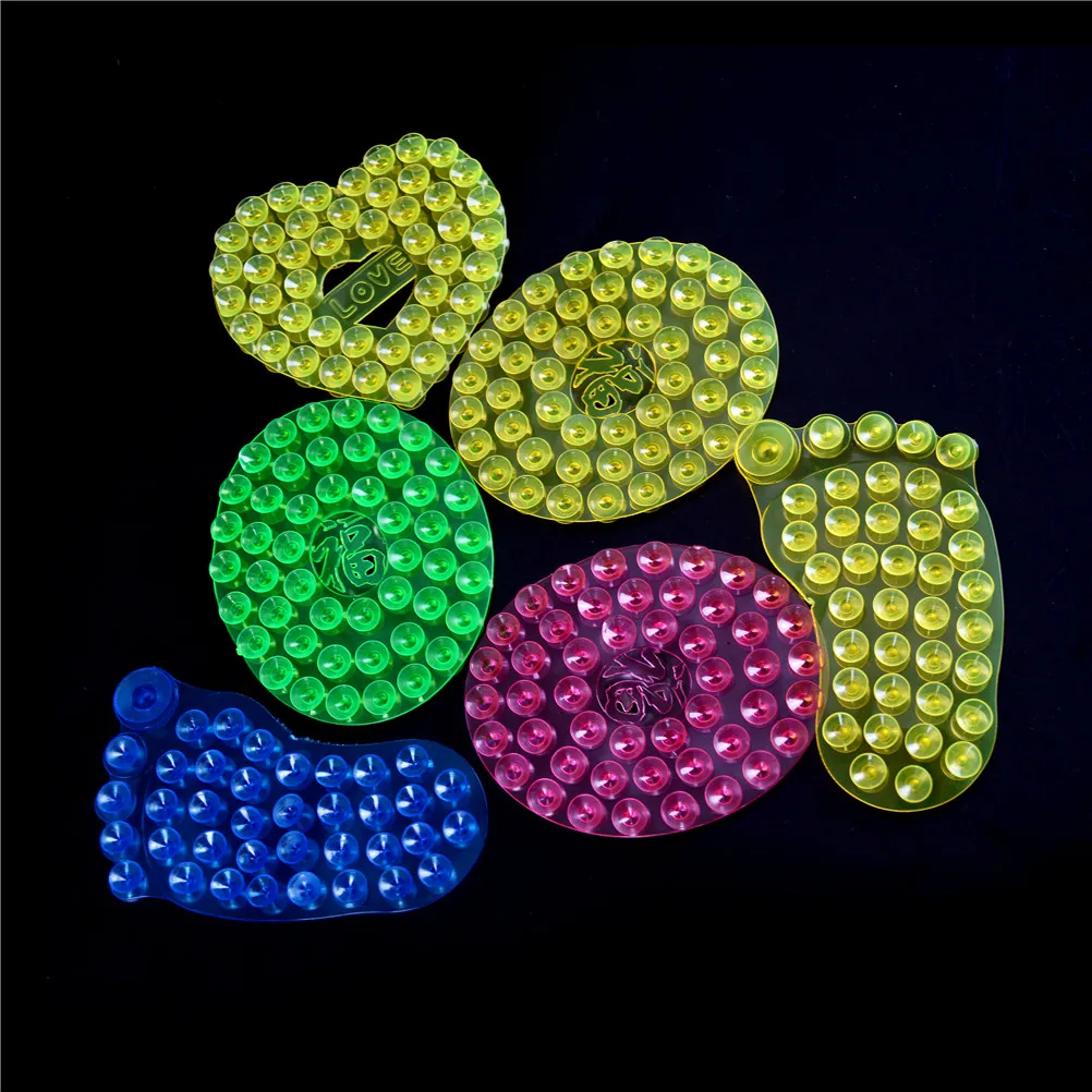 10 шт./лот прочная двухсторонняя присоска для ладони ПВХ двойная Волшебная