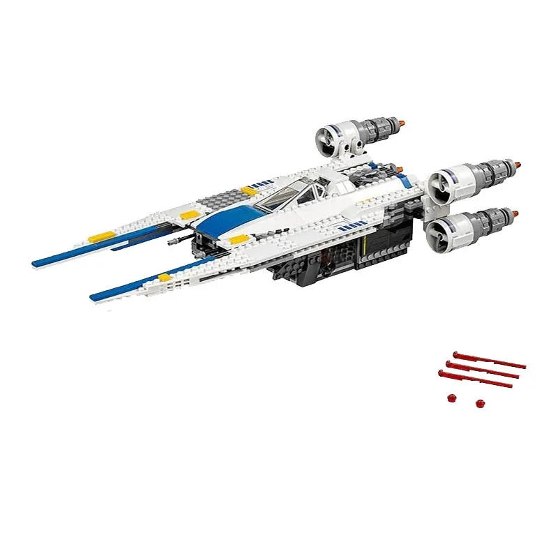 Серия Звездные войны фигурка истребителя блок X крыло Истребитель TIE Interceptor первый заказ транспортер игрушка "Звездные войны" Подарочные кубики