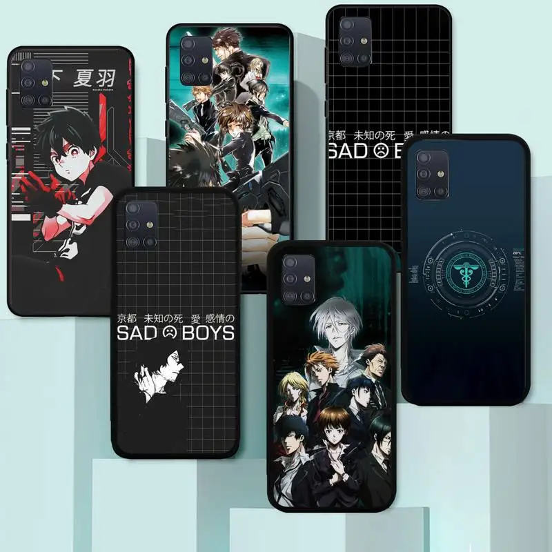 

Popular Anime PSYCHO PASS Phone Case for Samsung A30 A20 A20S A10 A10S A9 A8 A6 A6S A40 STAR lite cover coque