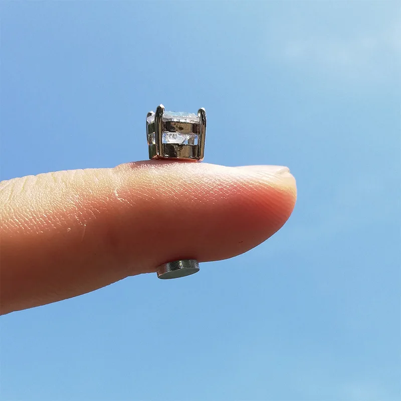 Серьги-гвоздики без пирсинга для мужчин и женщин модные магнитные серьги прокола