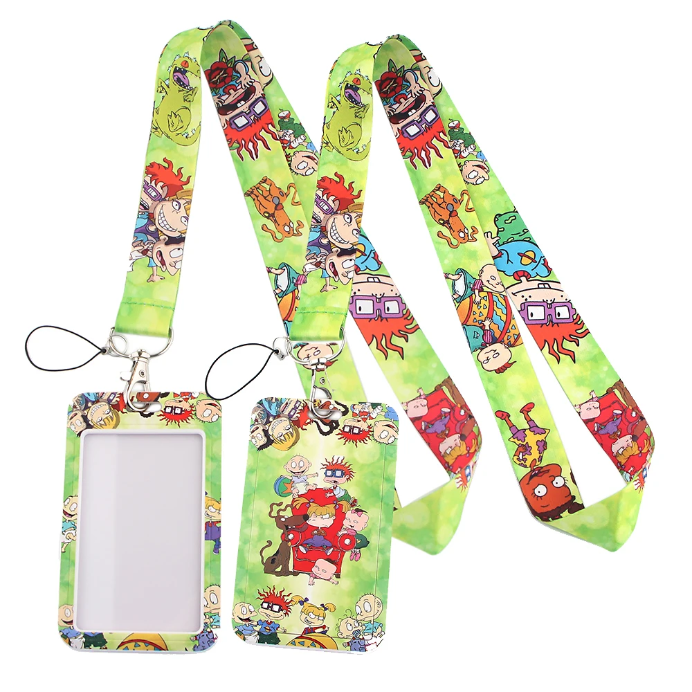 

LT108 Anime Cartoons Key lanyard Car Keychain Personalise Office ID Card Pass Gym Mobile Phone Key Ring Badge Holder Jewelry