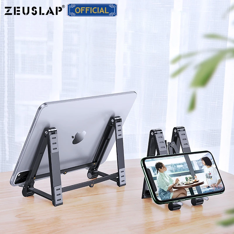 Suporte para Macbook Liga de Alumínio Portátil para Monitor Zeusap Portátil Notebook Suporte Dobrável Tablet Pro